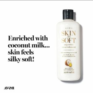 Avon Skin So Soft Supreme Nourishment Enriching Coconut Milk Lotion
