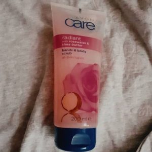 Avon Care Radiant Rosewater & Shea Butter Hand & Body Scrub